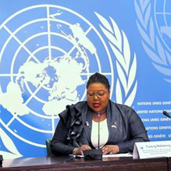 Dr Tlaleng Mofokeng, the United Nations Special Rapporteur on the Right to Health