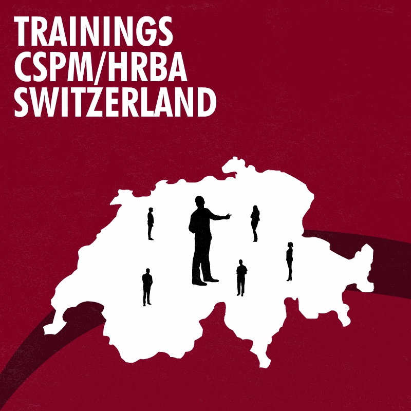 Annual CSPM/HRBA trainings in Switzerland